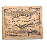 Valentine, Vermilion, Yearning, Yawning--John Brenneman's Very Nice 1874 Penmanship Notebook