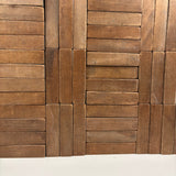 SOLD Beautiful, Large 19th Century Handmade Wooden Blocks Set in Original Crate