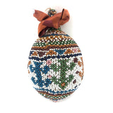 Elaborately Beaded Miti Bharat Shrifal (Coconut), Gujarat India