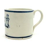 SOLD For Improvement at School, Perfectly Imperfect C. 1820s Pearlware Child's Merit Mug