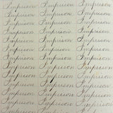 Valentine, Vermilion, Yearning, Yawning--John Brenneman's Very Nice 1874 Penmanship Notebook
