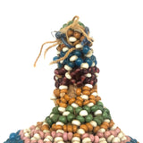 Elaborately Beaded Miti Bharat Shrifal (Coconut), Gujarat India