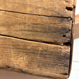 SOLD Beautiful, Large 19th Century Handmade Wooden Blocks Set in Original Crate