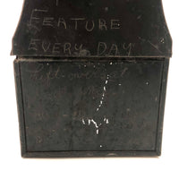 Ray's Funny "Chow Box", c. 1930s-40s with Lunch Related Jokes Scratched In All Over