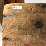 SOLD Beautiful, Large 19th Century Handmade Wooden Blocks Set in Original Crate