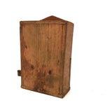 Wonderful Little Folk Art Stage With Two Moving Figures