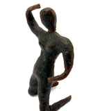 Gestural Vintage Wax Modeled Figure