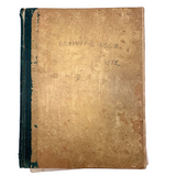 Treasure Trove of a 1879-80 Monticello, Iowa Drawing and Watercolor Book, with Loose Drawings Too