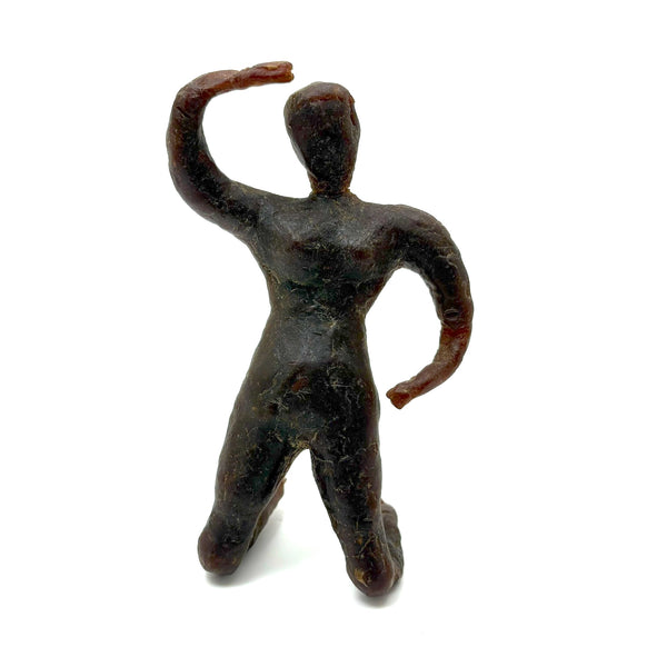 Gestural Vintage Wax Modeled Figure