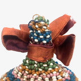 Elaborately Beaded Miti Bharat Shrifal (Coconut), Gujarat India