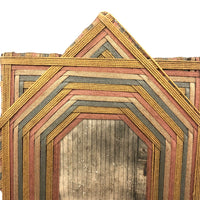 The Dog, the Church, and the Sailor: Triumvirate of Antique Thread Framed Photographs