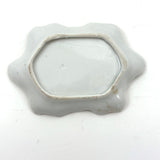 For Dropping Pins and Wiping Pens, Punny Victorian Hand-painted Trompe l'Oeil Dish