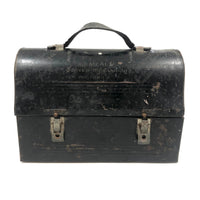 Ray's Funny "Chow Box", c. 1930s-40s with Lunch Related Jokes Scratched In All Over