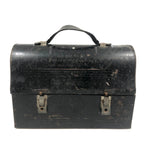 Ray's Funny "Chow Box", c. 1930s-40s with Lunch Related Jokes Scratched In All Over