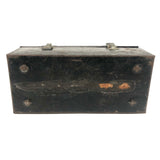 Ray's Funny "Chow Box", c. 1930s-40s with Lunch Related Jokes Scratched In All Over