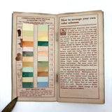 1912 Albastine Color Chart with Eight Pages of Samples