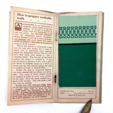 1912 Albastine Color Chart with Eight Pages of Samples