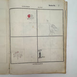 Treasure Trove of a 1879-80 Monticello, Iowa Drawing and Watercolor Book, with Loose Drawings Too