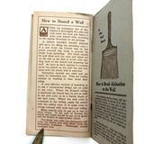 1912 Albastine Color Chart with Eight Pages of Samples