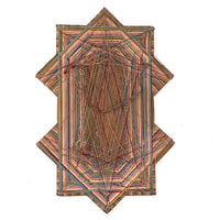 The Dog, the Church, and the Sailor: Triumvirate of Antique Thread Framed Photographs