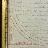 Viva La Plume! Rhoda Goodrich's Early 19th Century Red and Black Ink Penmanship Sampler