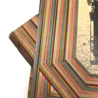 The Dog, the Church, and the Sailor: Triumvirate of Antique Thread Framed Photographs