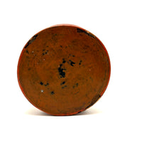 Striking Antique Burmese Red and Black Lacquer Small Betel Box