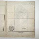Treasure Trove of a 1879-80 Monticello, Iowa Drawing and Watercolor Book, with Loose Drawings Too