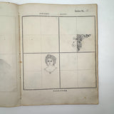 Treasure Trove of a 1879-80 Monticello, Iowa Drawing and Watercolor Book, with Loose Drawings Too