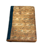 Book As Object, Mid 1800s PA German Catechism with Best Hand Blocked Paper Covers