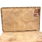Book As Object, Mid 1800s PA German Catechism with Best Hand Blocked Paper Covers