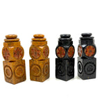 Intricately (Laboriously!) Carved Folk (Prison?) Art Chess Set with Many Stars, c. 1940s (One Pawn Missing)