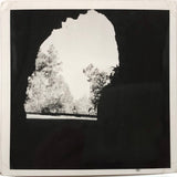 "Mt. Rushmore 1940" (Glimpse of Sky and Trees), Mysterious Vintage Square Format Snapshot