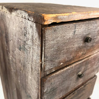Lovingly Crafted and Very Useful Five Drawer Cigar Box and Crate Wood Chest, 1931