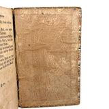 Book As Object, Mid 1800s PA German Catechism with Best Hand Blocked Paper Covers