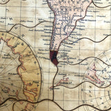 Hamley Bros. London Rare c. 1880 "Dissected Map" of the World Puzzle in Original Box