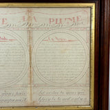 Viva La Plume! Rhoda Goodrich's Early 19th Century Red and Black Ink Penmanship Sampler