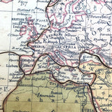 Hamley Bros. London Rare c. 1880 "Dissected Map" of the World Puzzle in Original Box