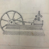 Treasure Trove of a 1879-80 Monticello, Iowa Drawing and Watercolor Book, with Loose Drawings Too