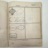 Treasure Trove of a 1879-80 Monticello, Iowa Drawing and Watercolor Book, with Loose Drawings Too