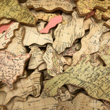 Hamley Bros. London Rare c. 1880 "Dissected Map" of the World Puzzle in Original Box