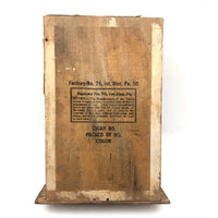 Lovingly Crafted and Very Useful Five Drawer Cigar Box and Crate Wood Chest, 1931
