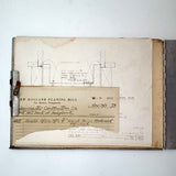RR's Useful and Great Looking Monogrammed Metal Clipboard with 1960s Architectural Plans Found Inside