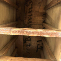 Lovingly Crafted and Very Useful Five Drawer Cigar Box and Crate Wood Chest, 1931