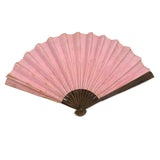 Early, Unusual, and Marvelous 19th Century Hand-painted Paper Alphabet Fan in Glorious Color