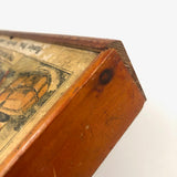 Hamley Bros. London Rare c. 1880 "Dissected Map" of the World Puzzle in Original Box