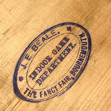 Hamley Bros. London Rare c. 1880 "Dissected Map" of the World Puzzle in Original Box