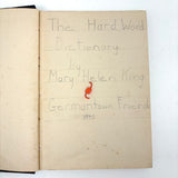 Mary Helen King's Wonderful "Hard Word Dictionary" with Hand-written Definitions and Drawings, 1940