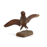 Wonderful Old Folk Art Carved Swallow Tail Bird, Signed Adams