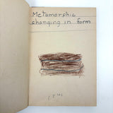 Mary Helen King's Wonderful "Hard Word Dictionary" with Hand-written Definitions and Drawings, 1940